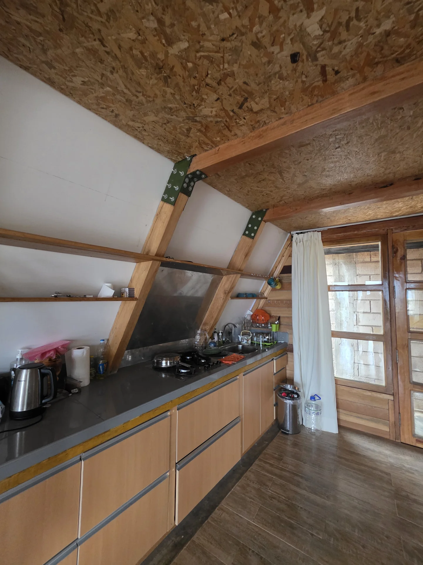 Cocina de la cabaña